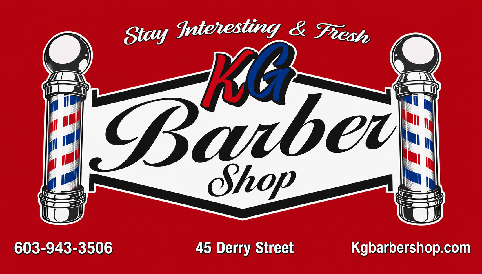 KG Barbershop Logo